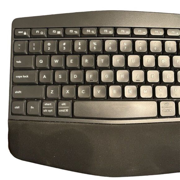 Logitech K850 Wireless Bluetooth Keyboard PC Mac Chrome Unifying Receiver - Picture 7 of 7